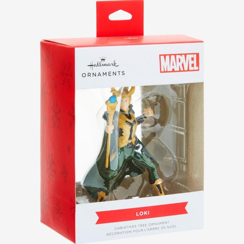 Hallmark‎ Marvel Loki Christmas Ornament Hot Topic MCU Holiday Avengers